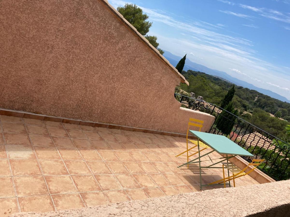 10 A 12 Pers Famille Amateurs Randonnee Boulouris Panorama Saint Raphael Tennis Piscine Partage Exterior photo